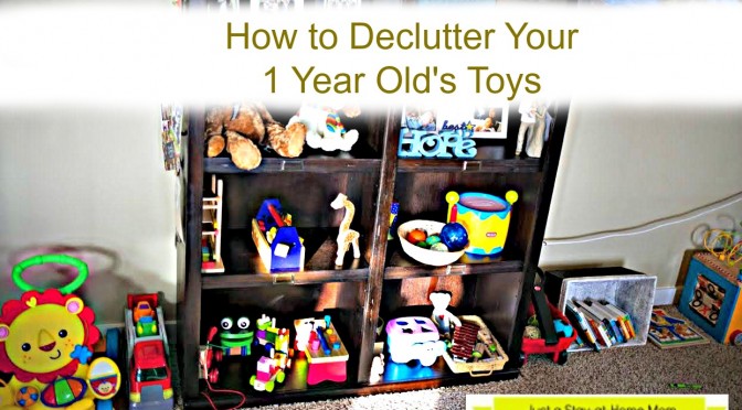 How to Minimize Toy Clutter for a 1 year old