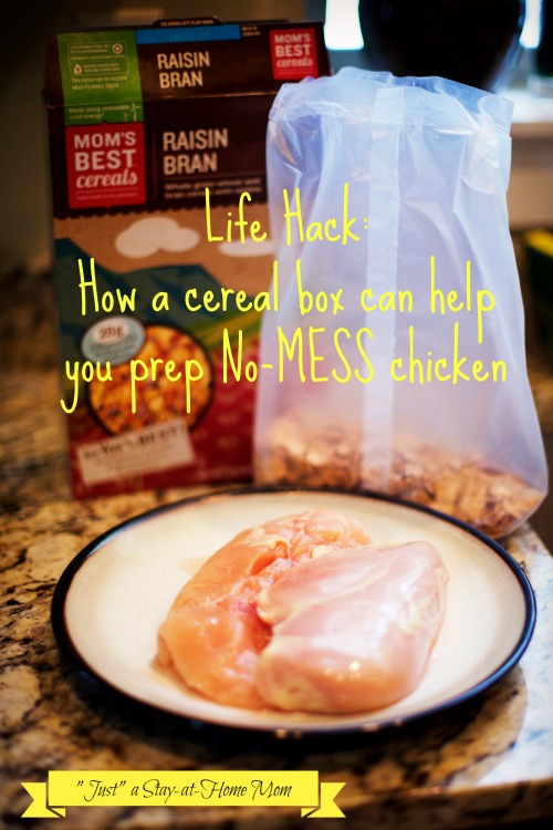 Life Hack: How to prep chicken without a mess