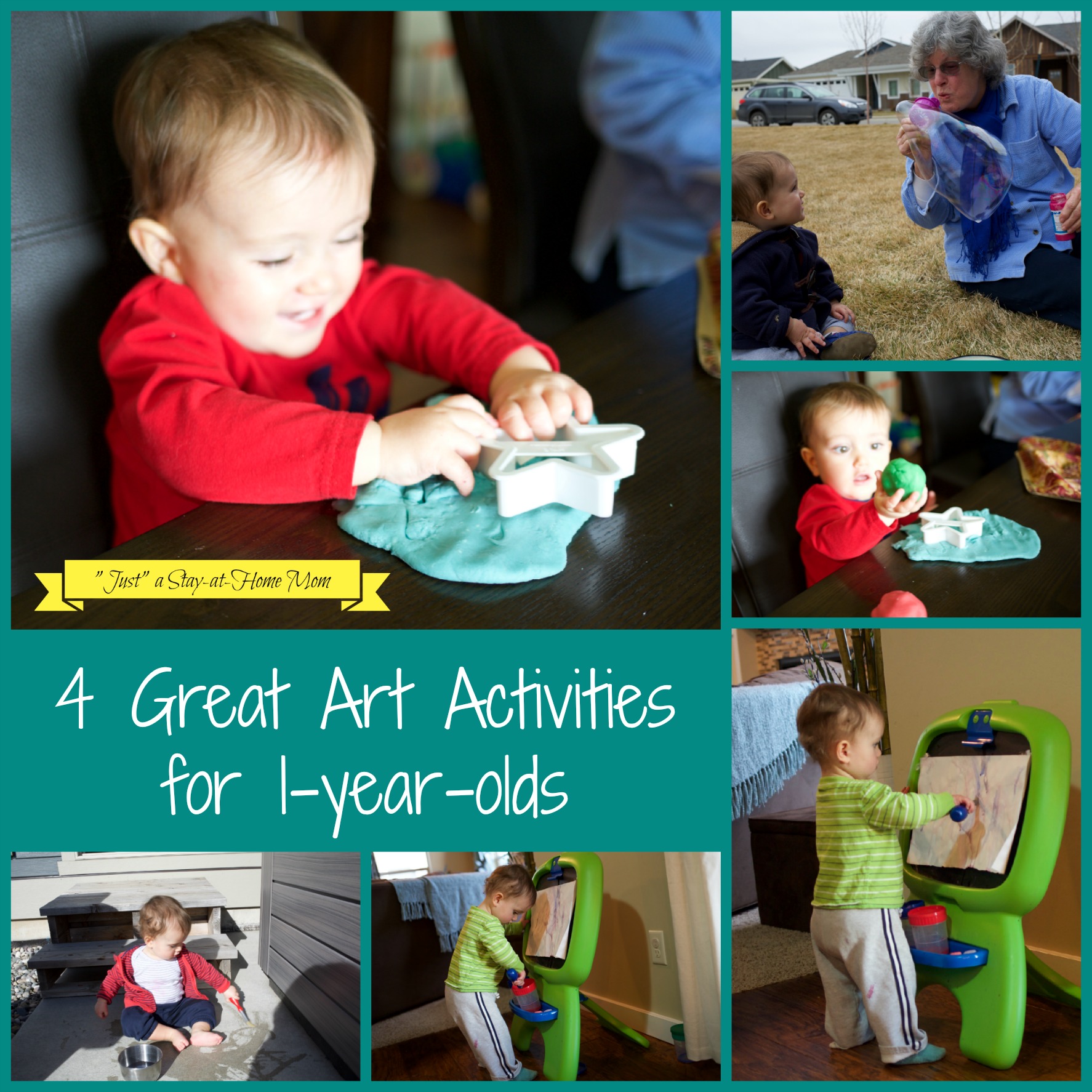 DIY crafts you can do with a 1-year-old