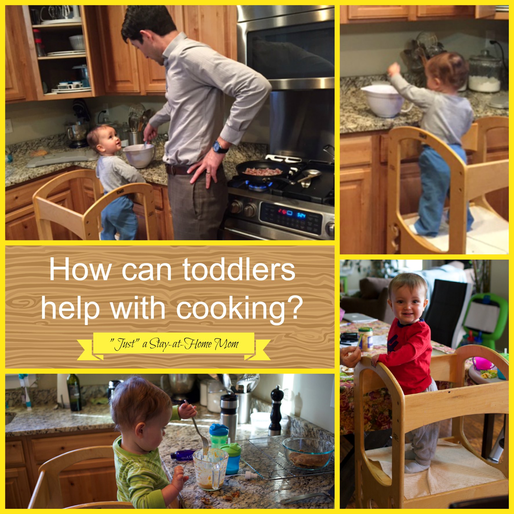 Ways to involve your toddler in the kitchen