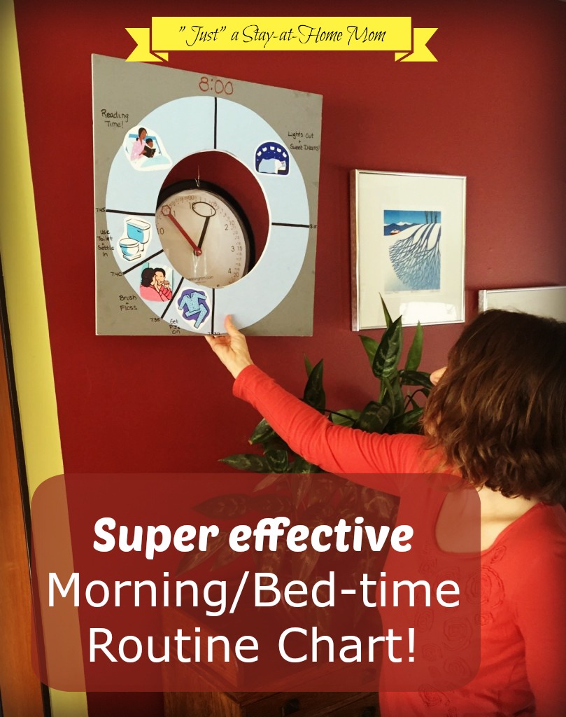 Amazing morning/bedtime routine chart